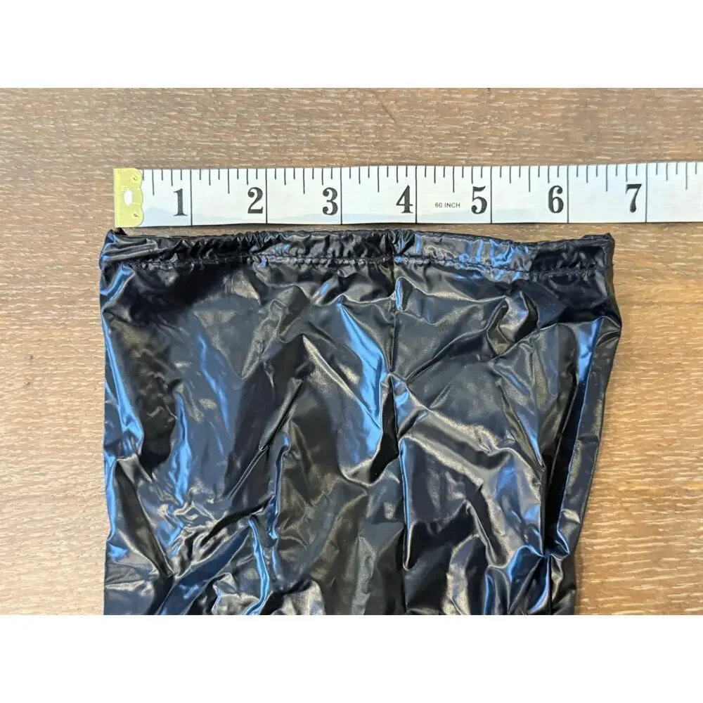 MONCLER Black Drawstring Pouch Bag Carrying Case